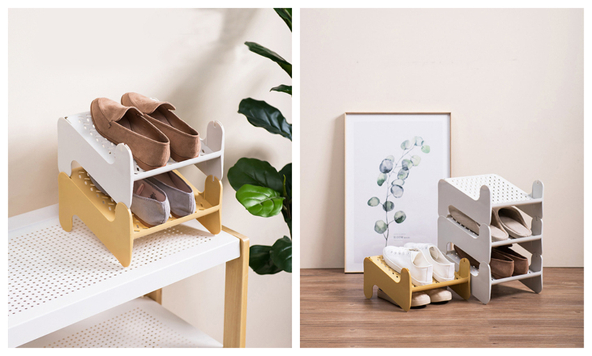 鞋柜乱糟糟怎么办生活小妙招,门口鞋柜收纳少有什么改变妙招