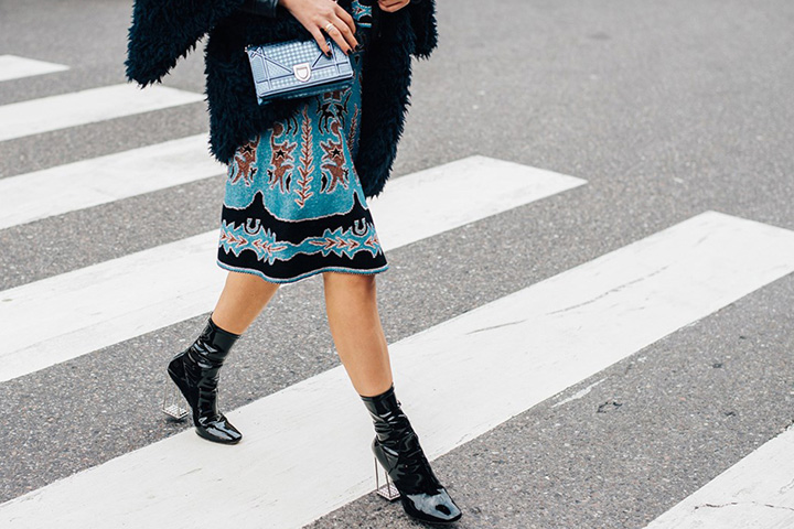 小个子女生穿短靴选择几个孔的,小个子高筒靴时尚百搭显腿瘦