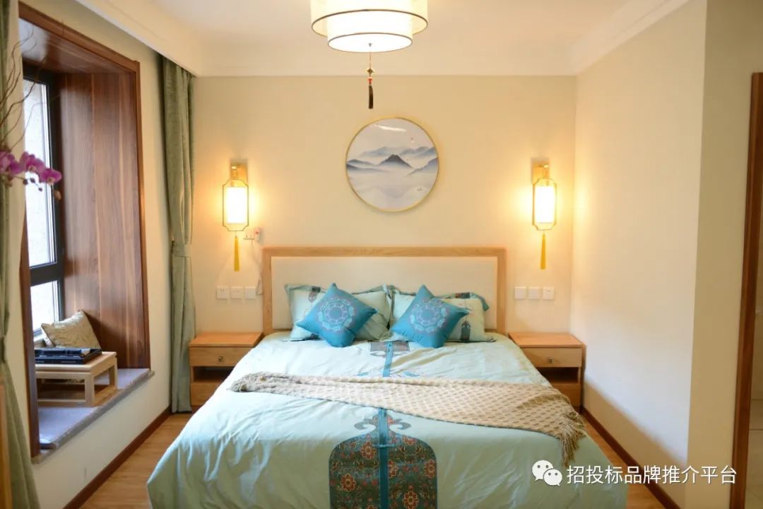 新中式华日家居,华日家居真实案例