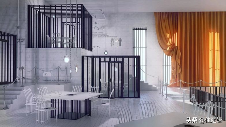 鬼才与颜值并存！把阿迪的logo建成别墅，把监狱icon搬进餐厅…