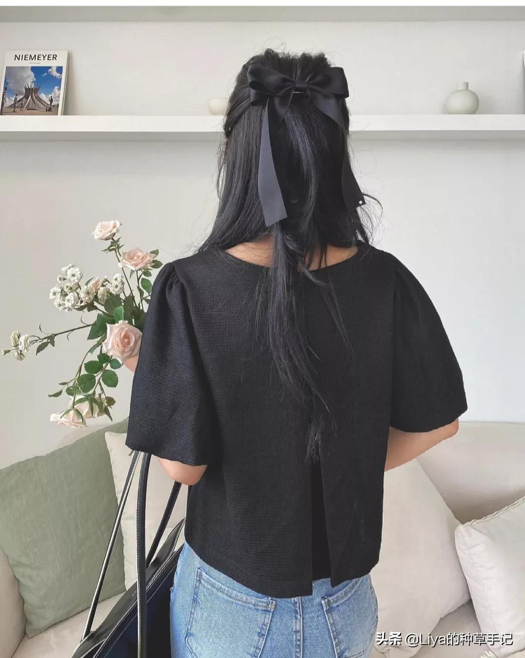 不要再披头散发了夏天适合的发型,披着和扎着都好看的浅层次发型