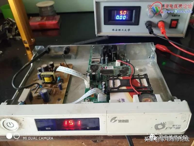 地面机顶盒不通电怎么维修,机顶盒电源有故障怎么修