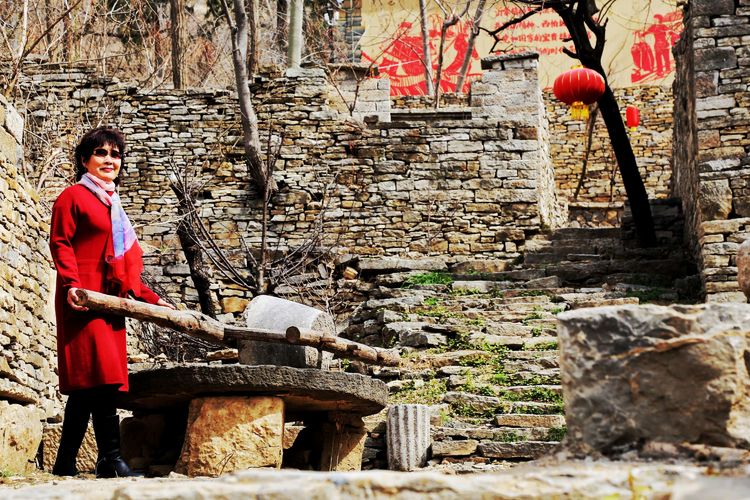 费县古村落景区,费县千年古村利山涧