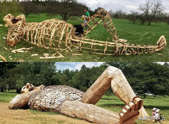 木头艺术品欣赏,大开眼界的古玩