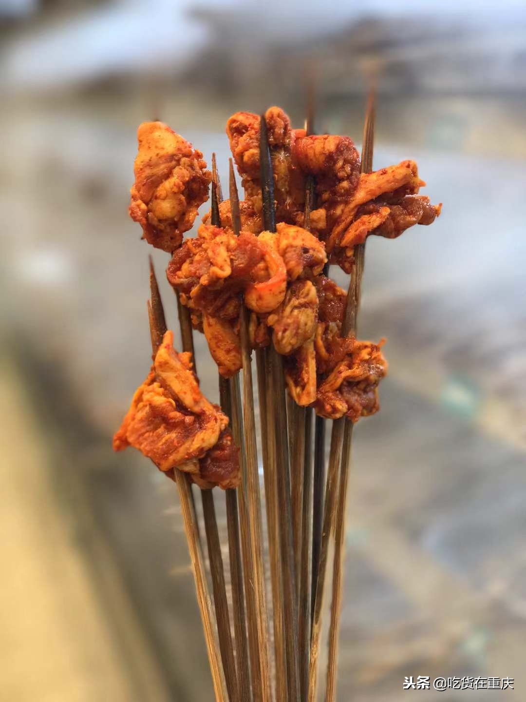 石灰李串串最新视频,重庆石灰李记串串