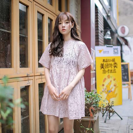 微胖女生穿什么款连衣裙好看,158cm左右120斤微胖女生牛仔连衣裙