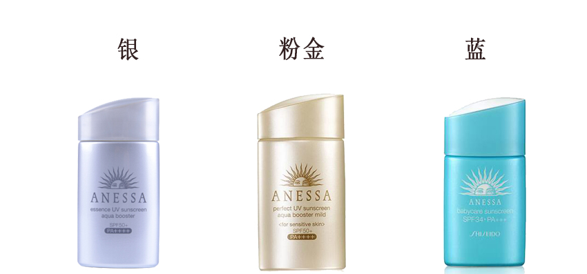 安耐晒防晒霜金小瓶多少钱,安耐晒防晒霜大瓶小瓶