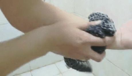 去角质的搓澡巾,加厚去角质搓澡巾