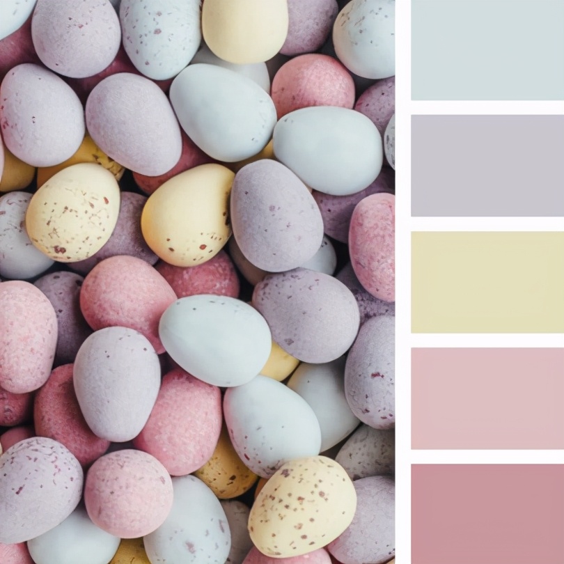 最佳紫色配色,柔和颜色搭配表及效果图片