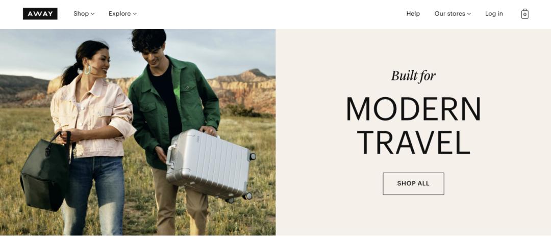 away旅行箱推广案例分析,away旅行箱国内怎么买