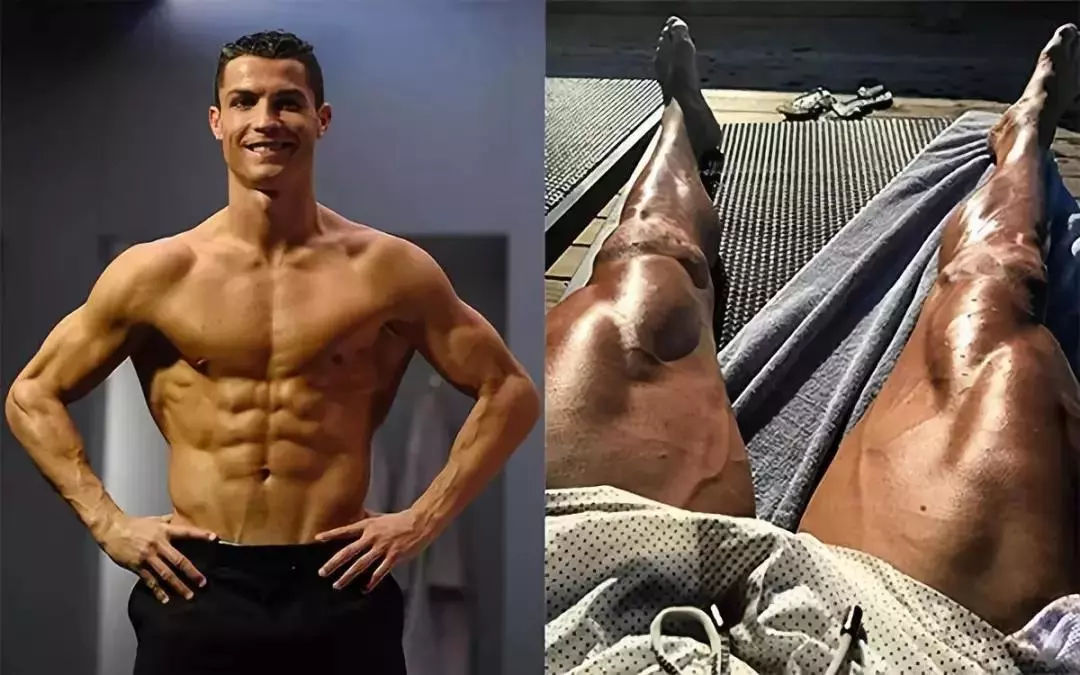 太惊讶，C罗空中停留1.5秒打进头球，牛顿见了也要跳起来，动图