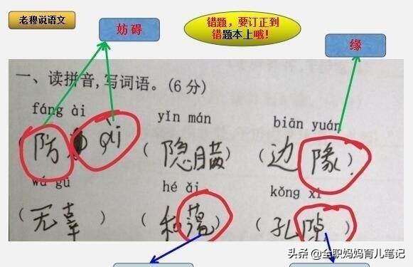 二年级错字连篇解决方法,二年级错误字太多怎么练