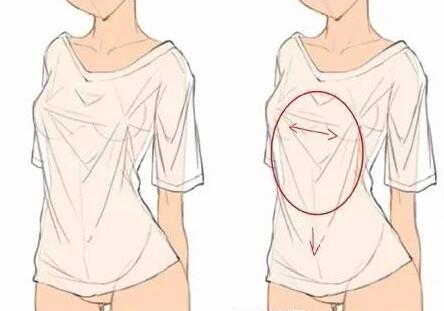 衣服褶皱怎么样才能画好,手把手画衣服褶皱画法技巧