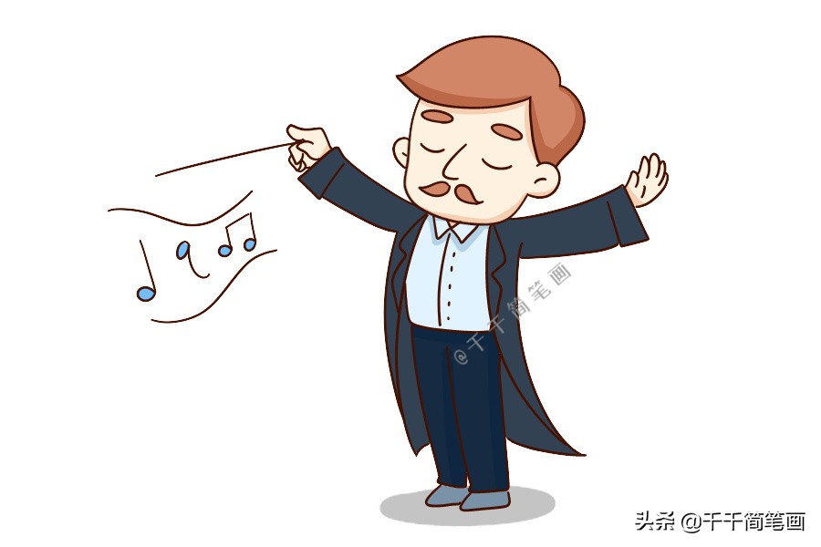 画人物职业的简笔画,各种职业人物简笔画