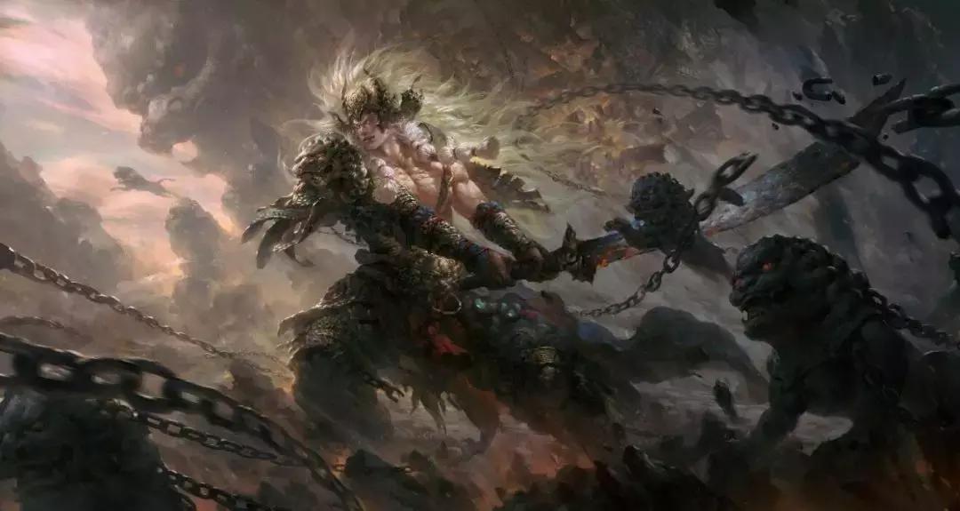 美术大师手绘插画,视觉冲击力强的手绘插画