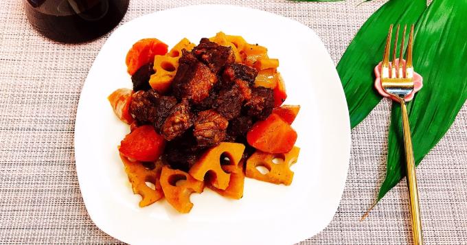 舒淇牛腩,舒淇红酒炖牛尾