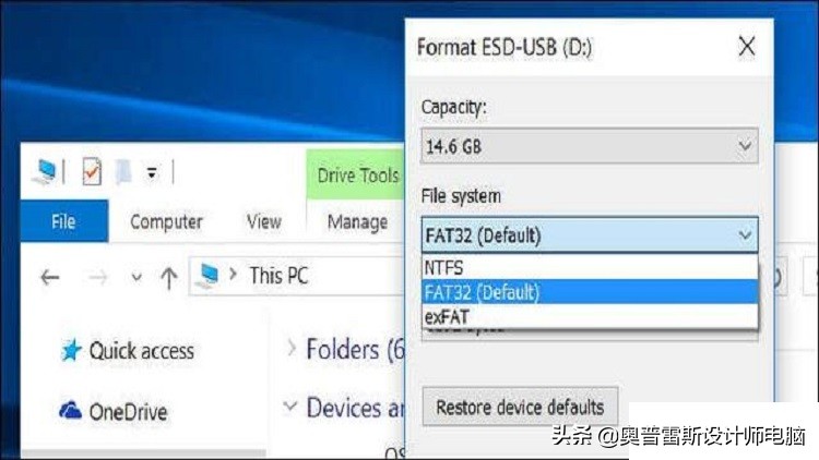 系统格式ntfs和fat32,文件系统ntfs和exfat选哪一个