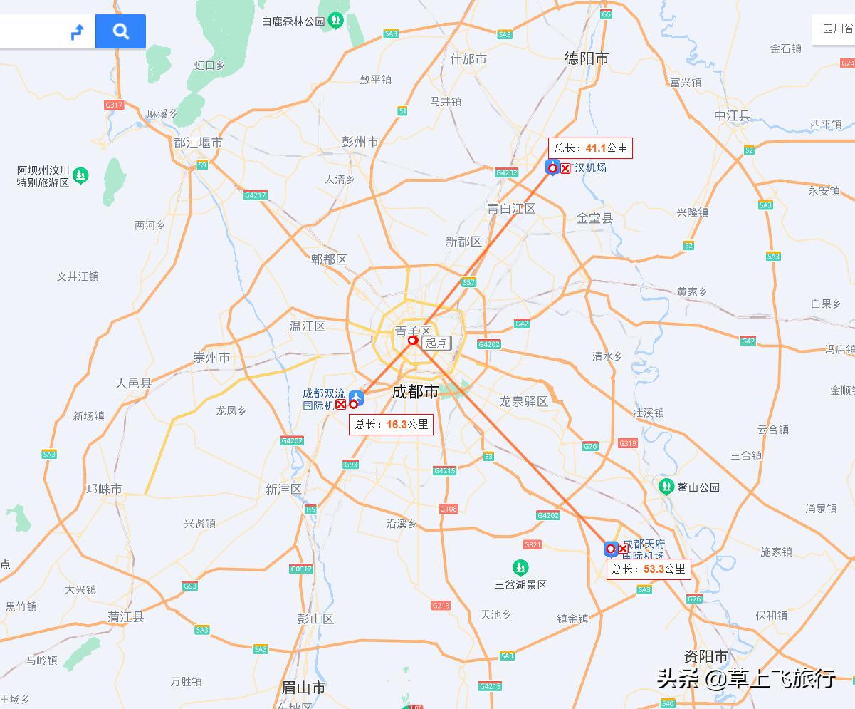 飞机，现在已经不香了，各省会的机场位置，哪个方便，哪个头疼