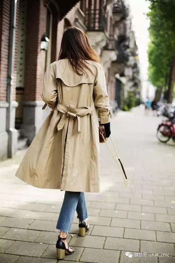 风衣腰带系法让你穿风衣更加帅气,拉高腰线的腰带