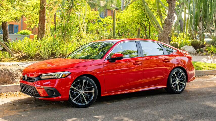 思域对比雅阁试驾,国外试驾本田思域1.0t