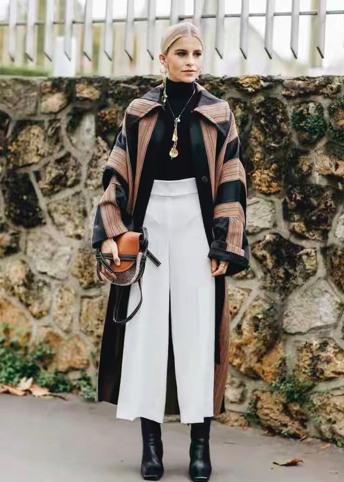 小个子长款大衣如何拯救,长款大衣怎么穿不压个子