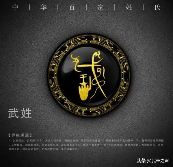 姓氏文化研究馆,姓氏图腾武姓