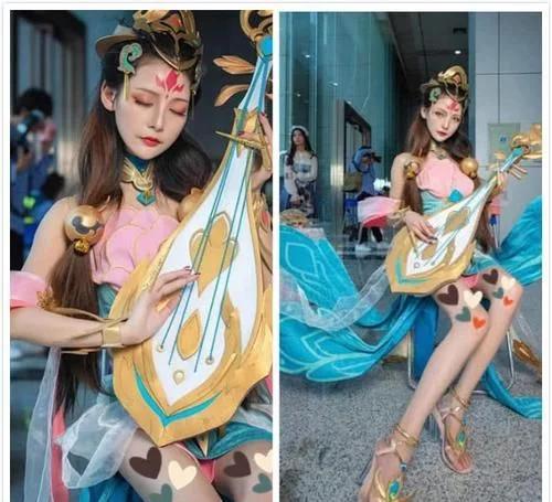 腐团儿惊艳cos,腐团儿cos圣诞女神