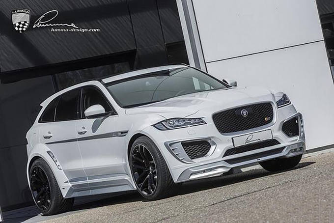 400ps马力加持捷豹f-pace足够出色,捷豹f-pace18款改装黑武士芜湖