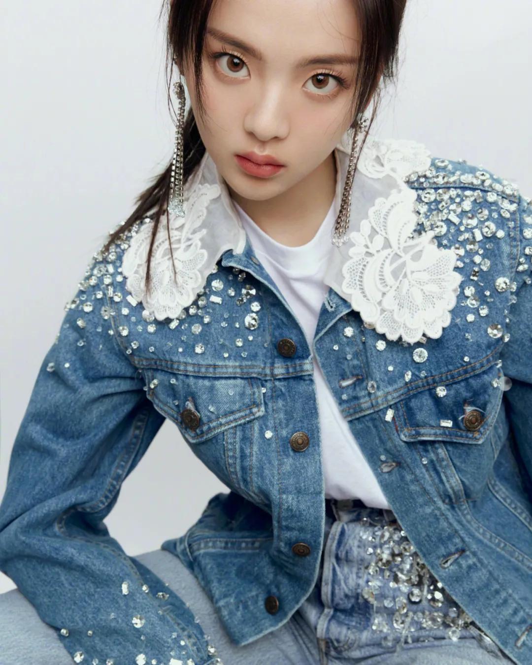 杨超越朦胧感,杨超越小鹿眼