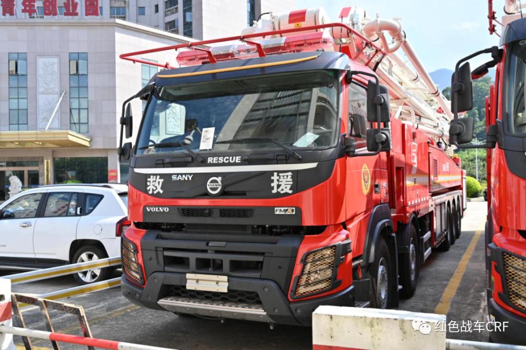 新车抢先看丨尺寸超过博浪涛F101，一起看看三一JP62大跨度消防车