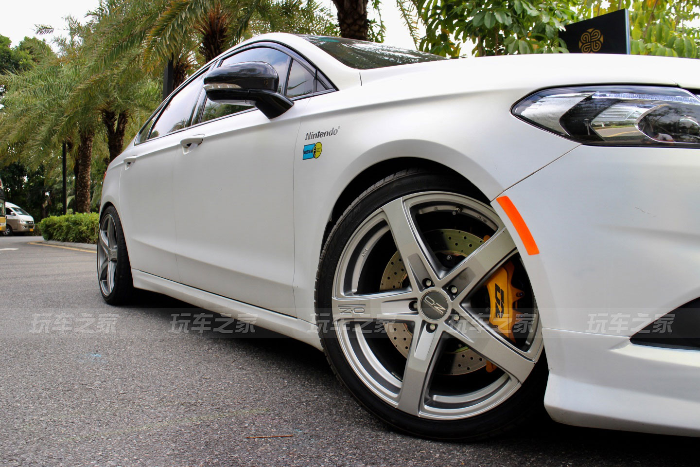 福特蒙迪欧2024新款改装门把手,2020款蒙迪欧个性改装灯光效果