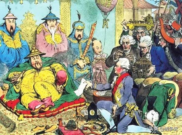 *片鸦**战争的诡异战役，双方都有大炮，英国人用火炮，大清朝放老虎