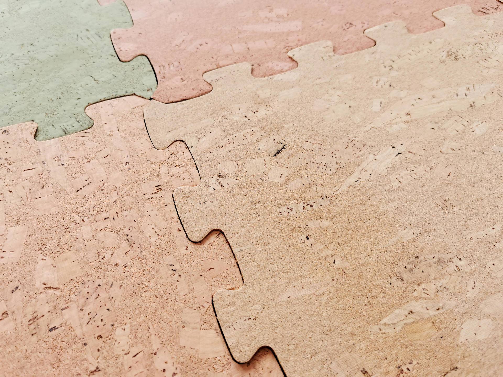 橡儿天然软木拼接地垫，装点你的家居风格