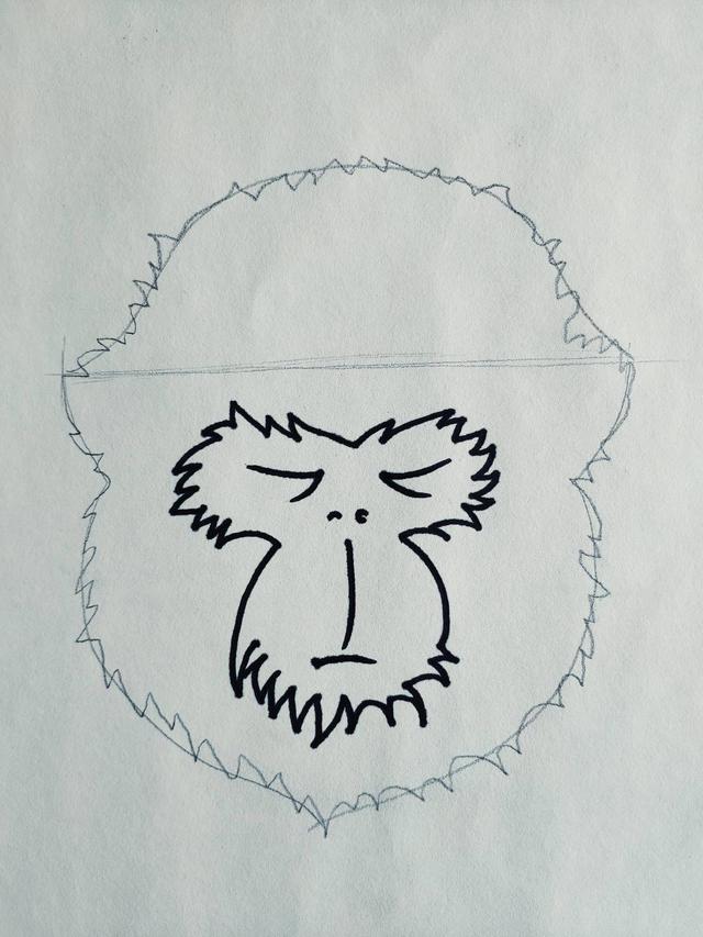 西游记连环画孙悟空线描,孙悟空的简单画法涂色