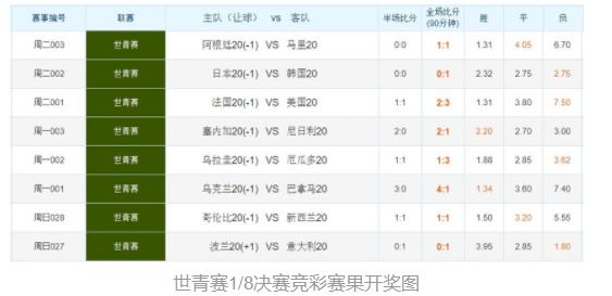 世界杯大冷门阿根廷,世青赛法国阿根廷