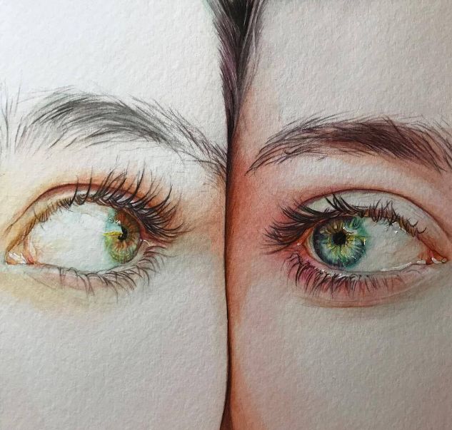 简单又好看的100种眼睛画法,画12种眼睛的画法