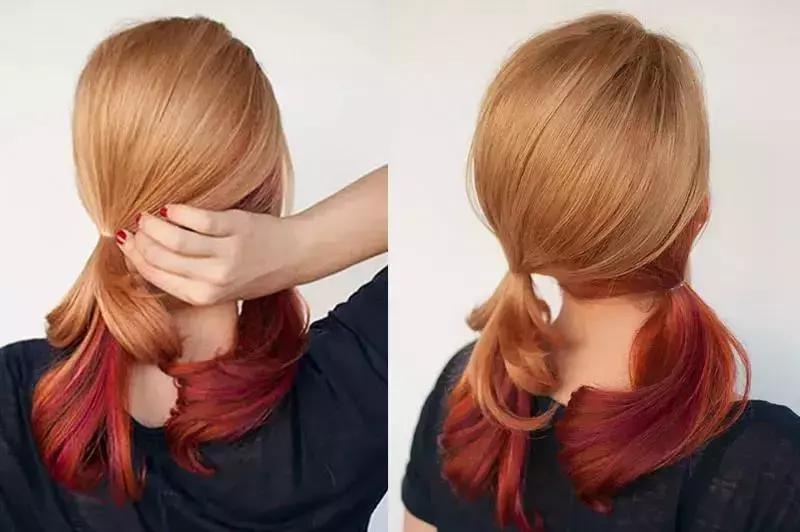 别再披头发了这3款扎发才好看,半披长发怎么扎好看