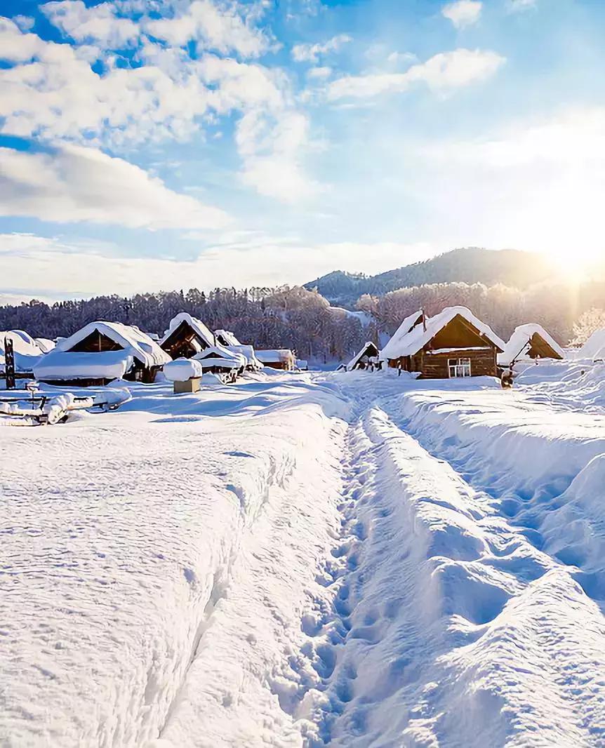 冬天的阿勒泰冰雪,冬天的雪冰雪奇缘