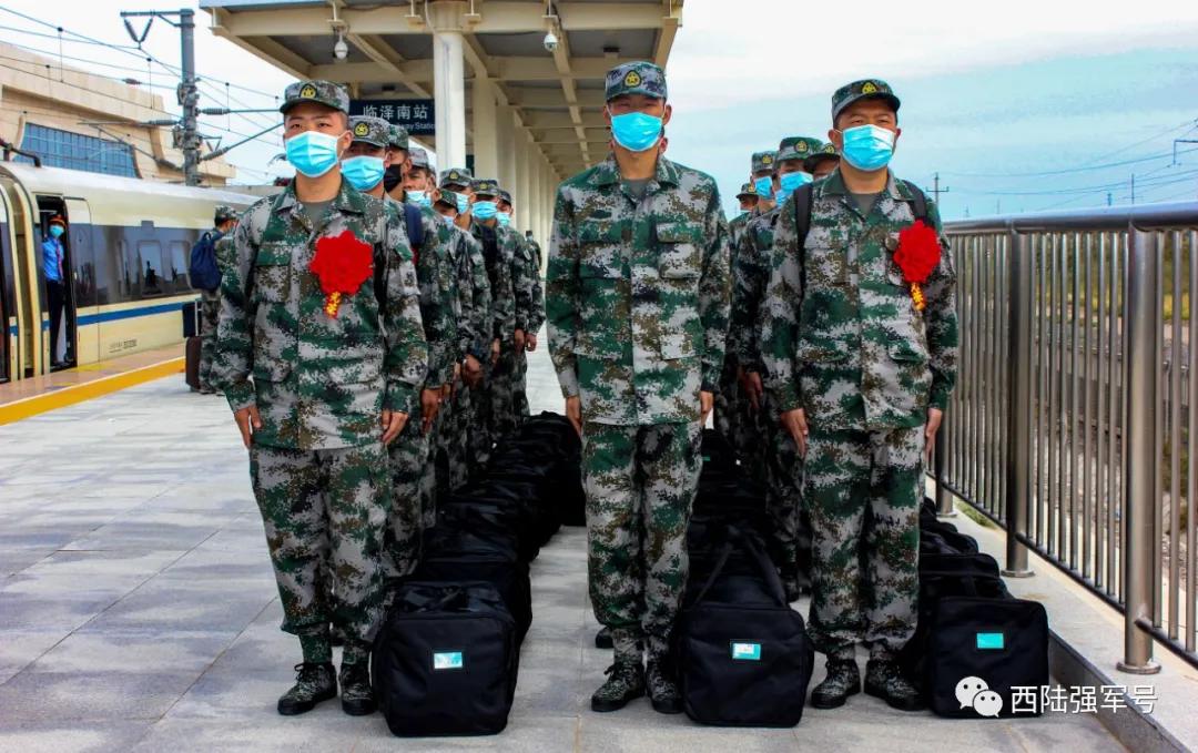 76集团军首批新兵，来自甘肃