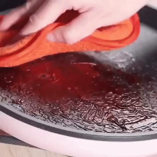 吸油不沾油干湿两用洗碗布加厚,洗碗不沾油清洁布