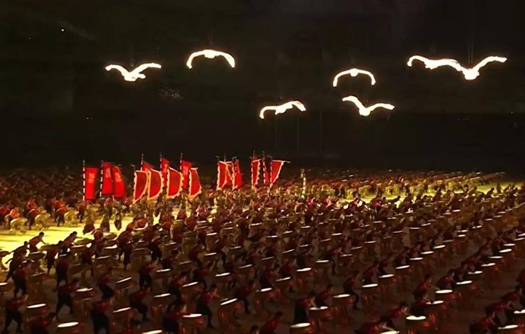 全运会2021开幕式演唱,全运会开幕震撼时刻