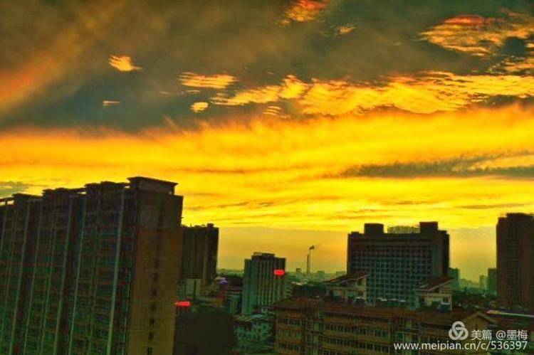 双彩虹映照下的绝美风景，洛阳奇特天象百年不遇