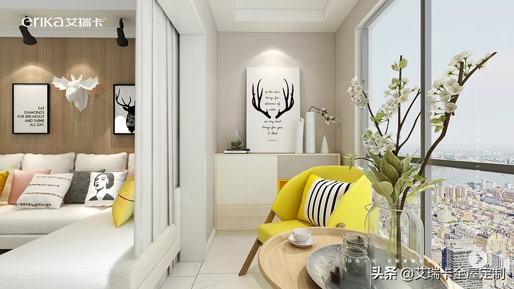 艾瑞卡整装定制,北欧风情全屋定制