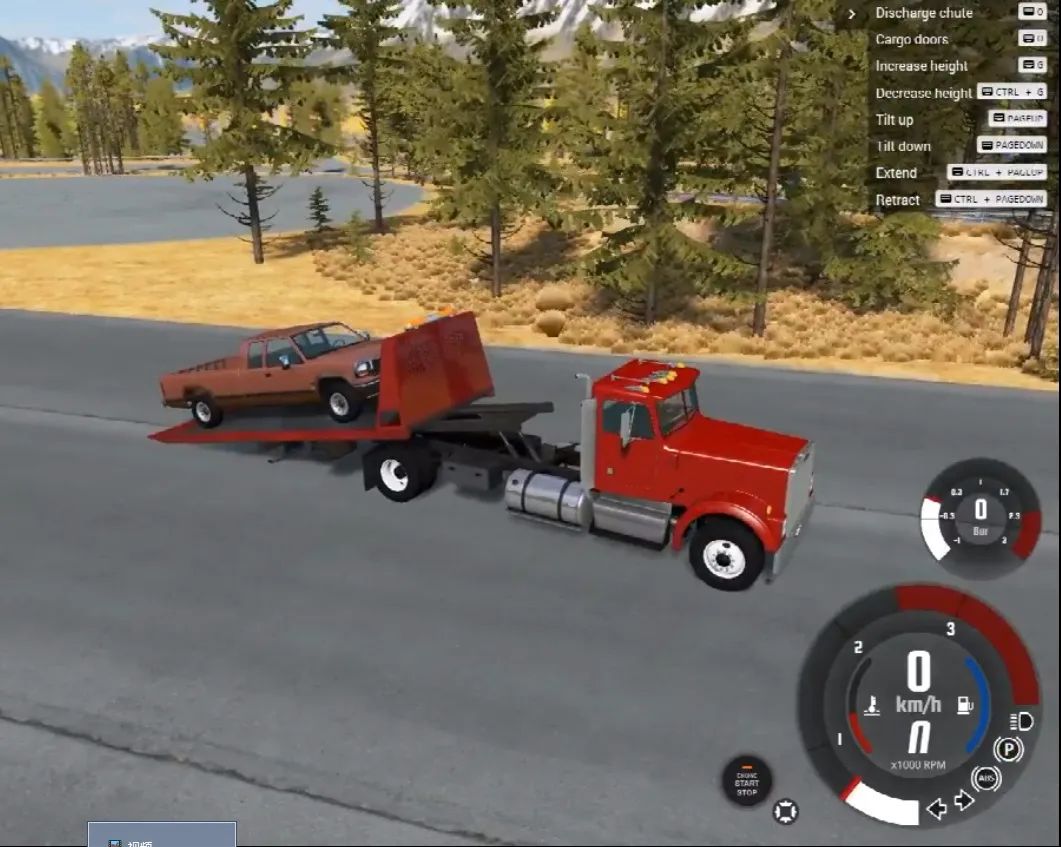 车祸模拟器高端操作,beamngdrive撞车模组