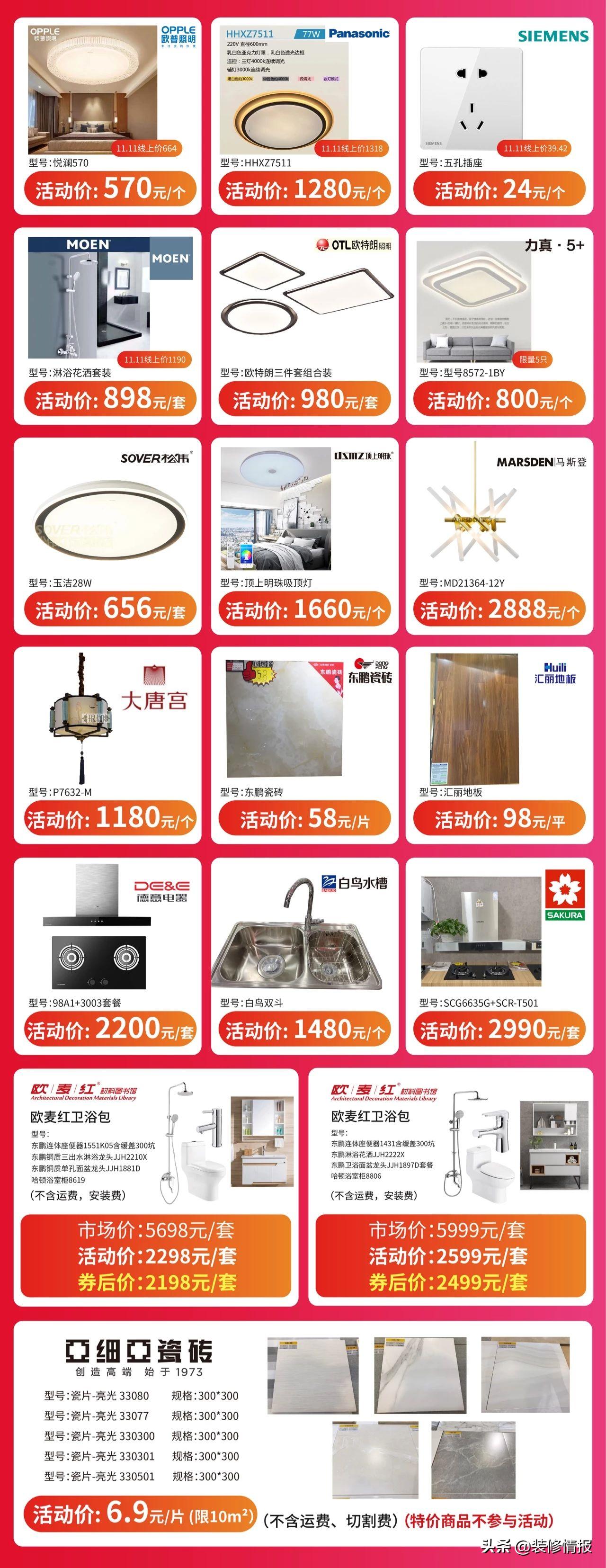 在实体店买灯具的坑,灯具不知道选择哪一个