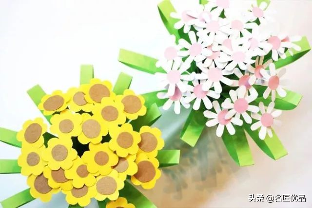 教师节创意手工:一张纸,还能编出花来?没想到一张纸也能美美哒