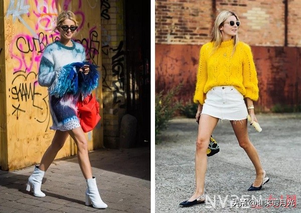 毛衣包臀裙怎么搭配好看,秋冬包臀裙加毛衣穿搭