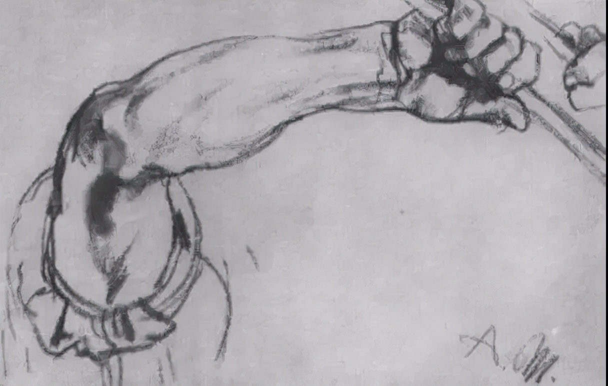 阿道夫门采尔速写作品,门采尔高清速写作品图片