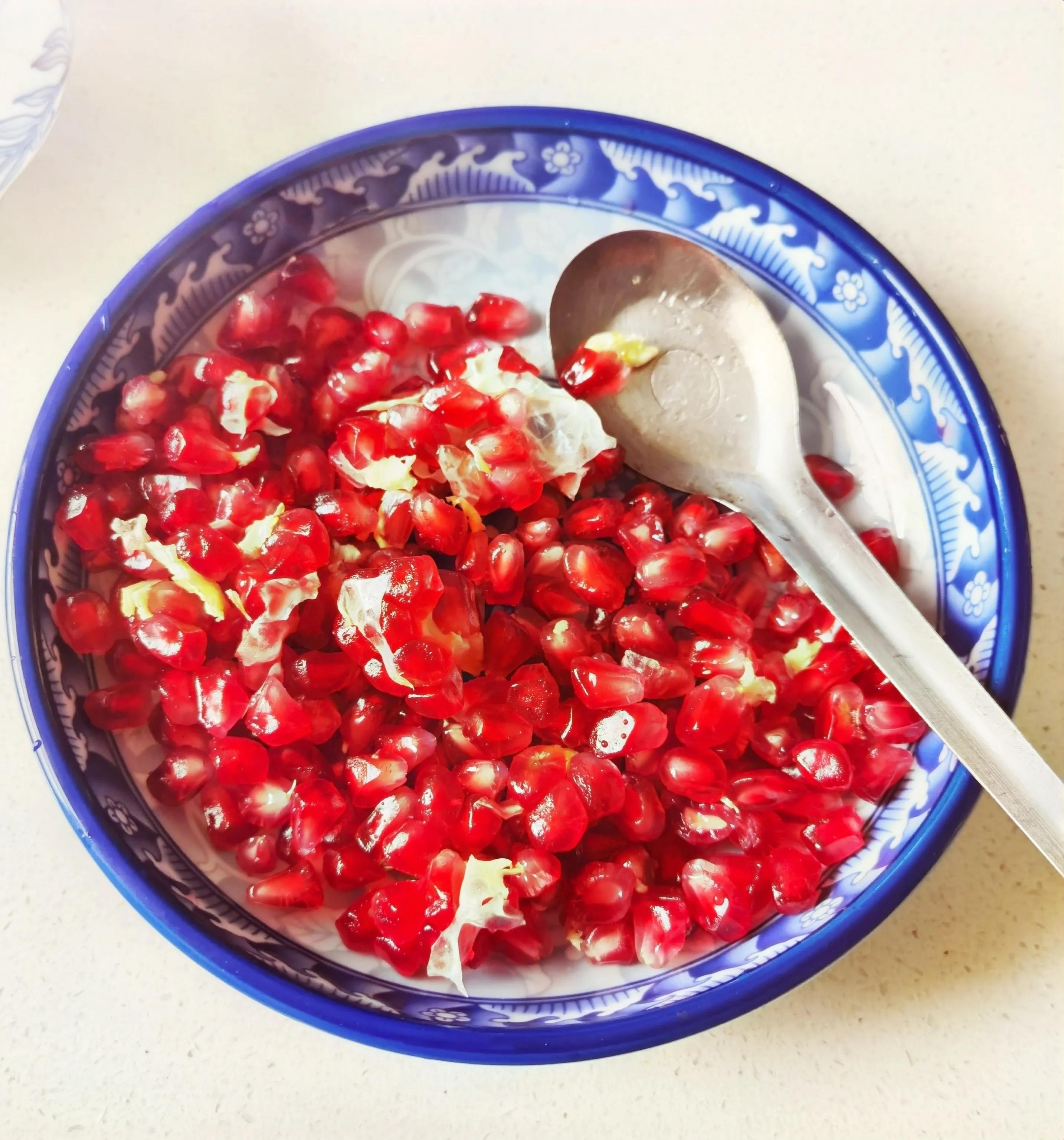 甜甜的石榴味道,甜的石榴汁