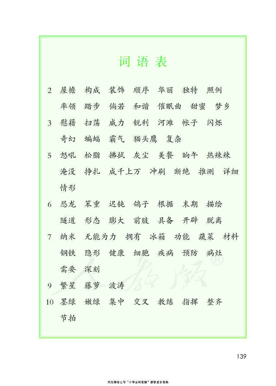 部编版语文四年级下册电子课本，老师家长都需要